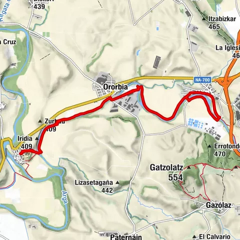 Santesteban - Elgorriaga - Ituren- Zubieta. Water route