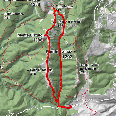 Agriturismo Monte Tancia - Monte Menicoccio - Punta Ferretti - Monte Pizzuto