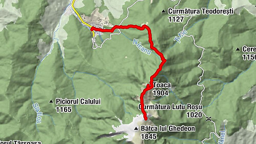 Taverna Ceahlău - Toaca - Lespezi - Cabana Dochia