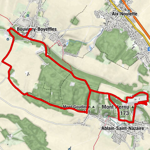 Église Saint-Martin - L'Estaminet de Lorette - Mont Hernu - Bouvigny-Boyeffles