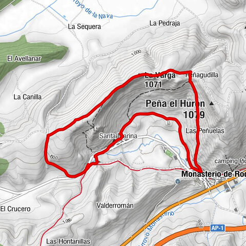 Monasterio de Rodilla - La Varga - Ermita de Nuestra Señora del Valle - Santa Marina