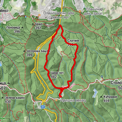 МЗ Сремска Каменица - Слатине - Рајска бајка - Црни чот