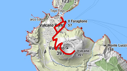 Il Faraglione - Chiesa Maria Santissima del Rosario - Vulcano Porto - Vulcano