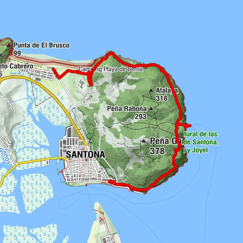 Santoña - La Merana - El Dueso - El Paraíso de Berria