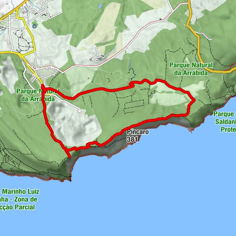 Sesimbra (Castelo) - Píncaro - Lapa da Cova