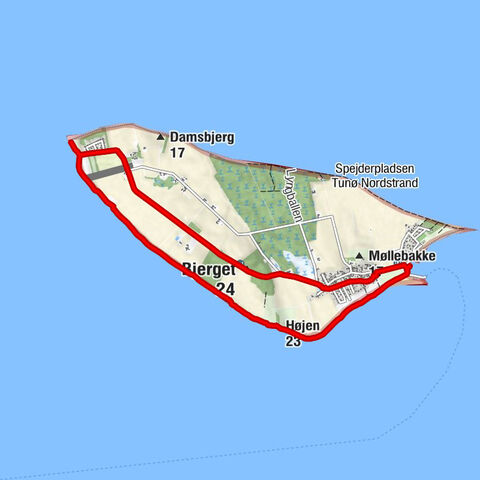 Odder Kommune - Højen - Bjerget - Mejeriet Tunø