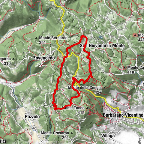 Trattoria La Scudelletta - Capitello - Monte Sella Crocetta - Monte Tondo