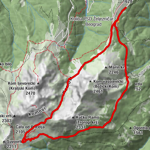 Restoran - Varda - Planinarska koliba Carine - Ćafa od Carina (Provuša)