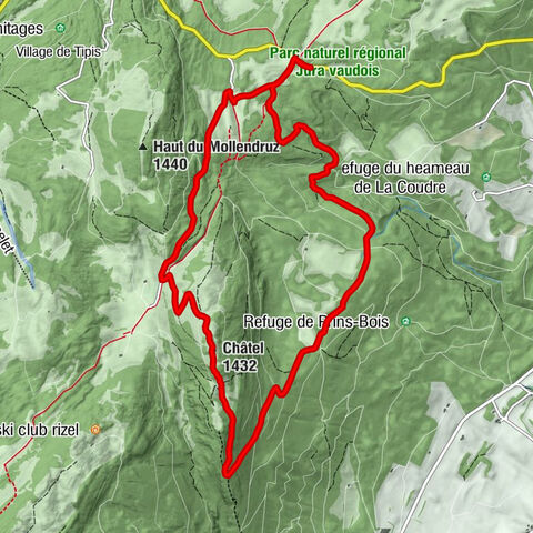 L'Isle - Châtel - Col du Mollendruz