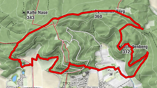 Naturpark-Wanderweg „Große Pyrmonter Bergrunde“, 15,5 km