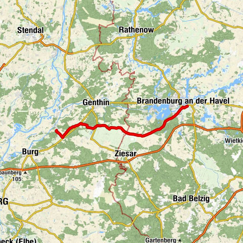 Zur Eisenbahn - Galgenberge - Galgenberg - Bahnhofsvorstadt