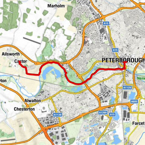 St Kyneburgha, Castor - Castor - Peterborough