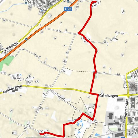 Görslöv - Tirup - Lilla Uppåkra - Staffanstorps kommun
