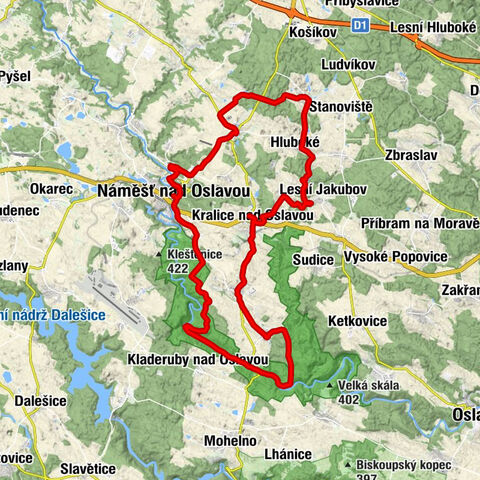 Náměšť nad Oslavou - svatý Jan Křtitel - Svatý Petr a Pavel - Svatý Martin