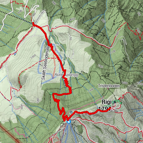 Rigi Kulm - Alpwirtschaft Holderen - Alpwirtschaft Grodstubli - Hotel Restaurant Rigi-Seebodenalp