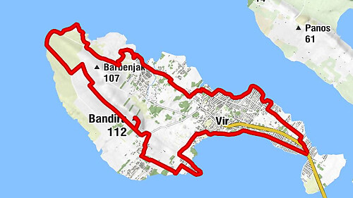 Vir - Lozice - Bandira - Konoba Dasti