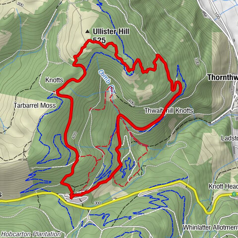 Lorton - Ullister Hill - Thornthwaite - Above Derwent