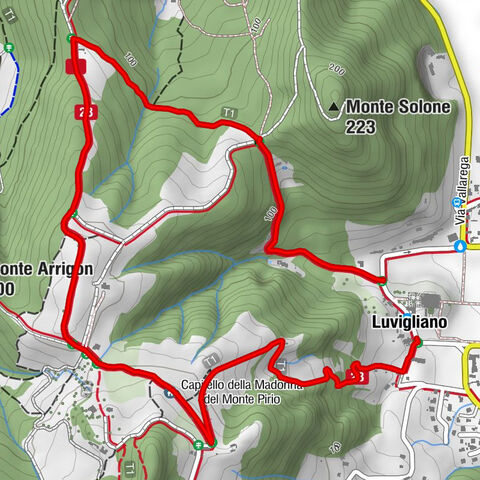 Torreglia - Capitello della Madonna del Monte Pirio - Luvigliano