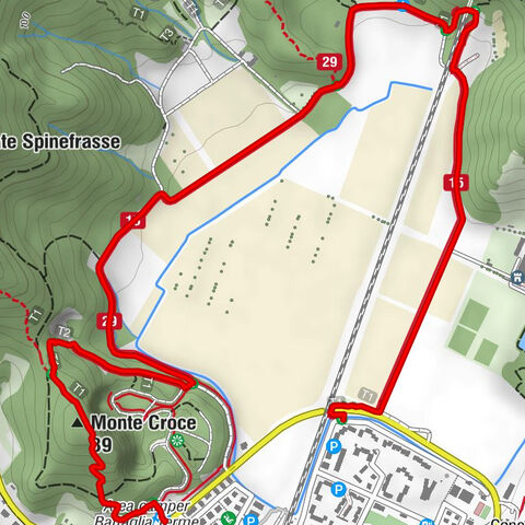 Battaglia Terme - Monte Croce