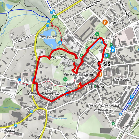 Cēsis - Cēsu Svētā Jāņa baznīca - Gaišā Cēsu Kristus Apskaidrošanas pareizticīgo baznīca