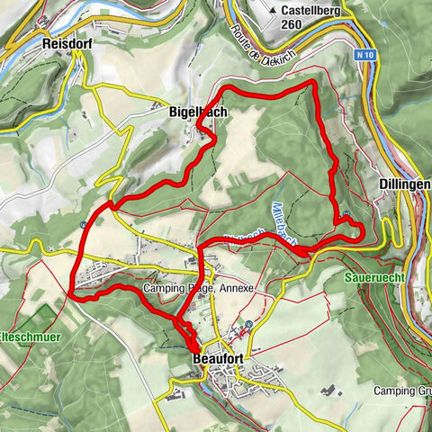 Reisdorf - Bigelbach - Saint-Lambert - Beaufort