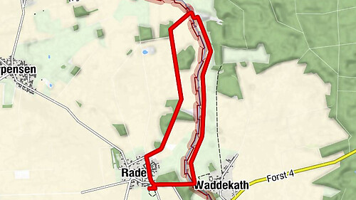 Wittingen - Rade - Dammburg - Waddekath