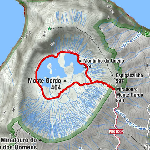 Miradouro Monte Gordo - Monte Gordo - Montinho do Queijo