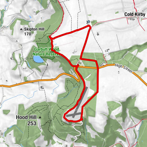 Kilburn High and Low - Ivy Scar - Low Town Brow - Sutton Brow