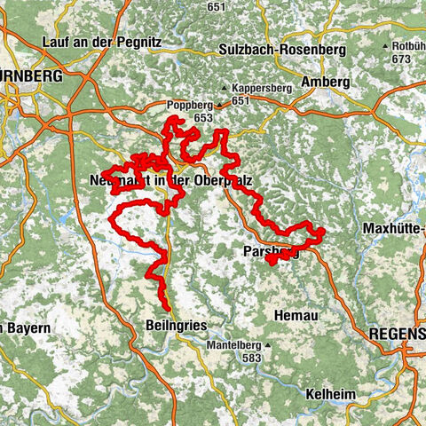 Klosterschenke - Möninger Berg - Limpelberg - Sankt Andreas