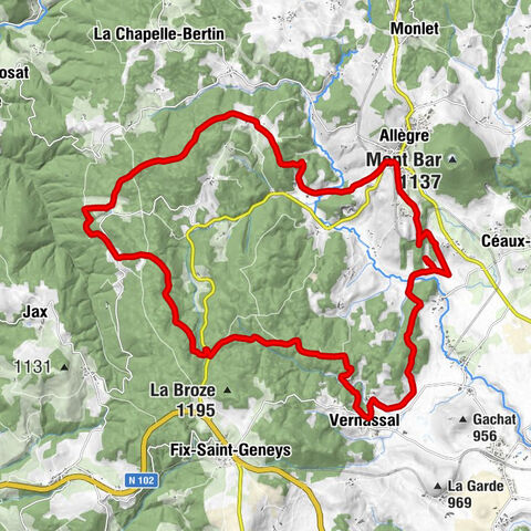 Allègre - Les Nauttes - Église Saint-Denys