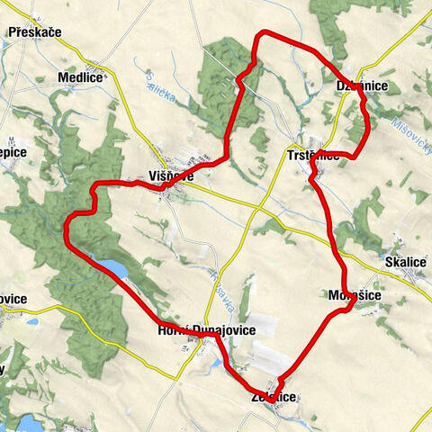 Horní Dunajovice - Kostel sv. Jakuba Většího - kostel sv. Anny - Poutní místo