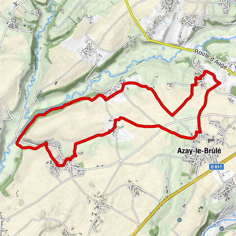 Bédanne - Le Clatreau - Cerzeau - Azay-le-Brûlé