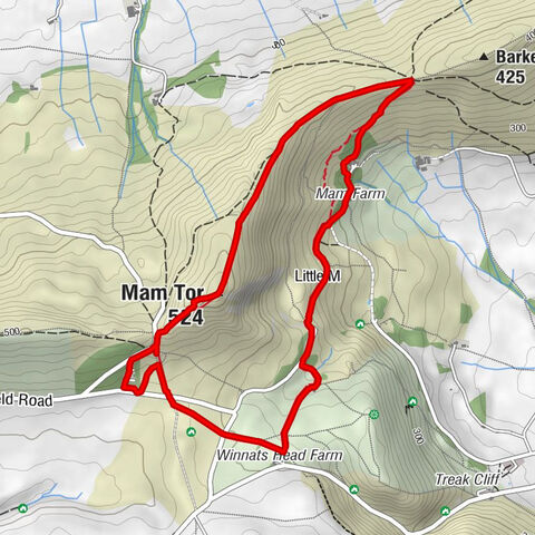 Castleton - Mam Tor - Blue John Cavern
