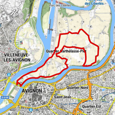 Avignon - Quartier Barthelasse-Piot - Église Saint-Joseph