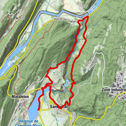 Matafelon-Granges - Charmine - Meuillat - Coiselet