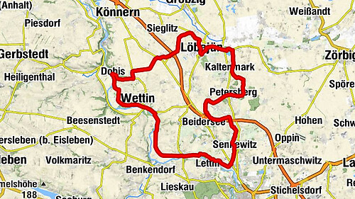 Alt-Wettin - St. Marien - Döblitzer Kirche - Wettin