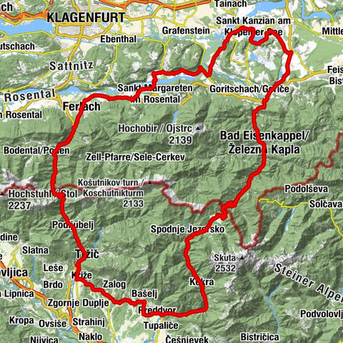 Loiblpass and Seebergsattel