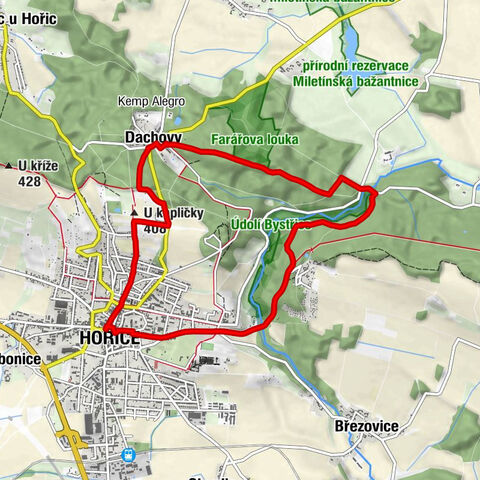 Hořice - U kapličky - Hlohová kaplička - U Věže