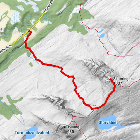Markvoll - Skjæringen