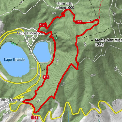 Atella - Prete della scimmia - Laghi di Monticchio - Rionero in Vulture