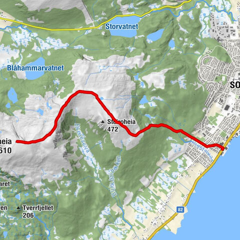 Nord-Steiro - Holmen - Bøblåheia