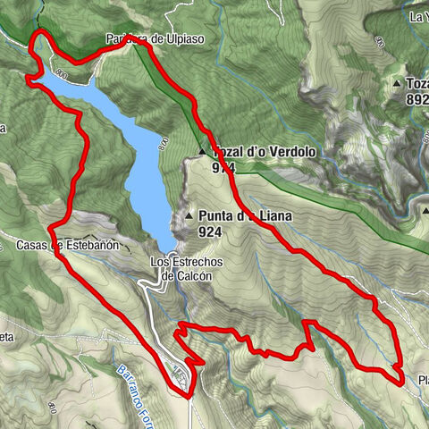 Panzano - Paridera de Ulpiaso - Tozal d'o Verdolo - Casas de Estebañón