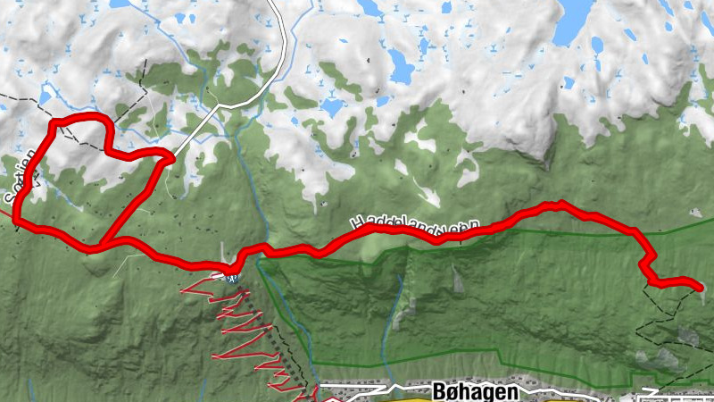 Gvepseborg - Hovda - Rjukan - Tinn