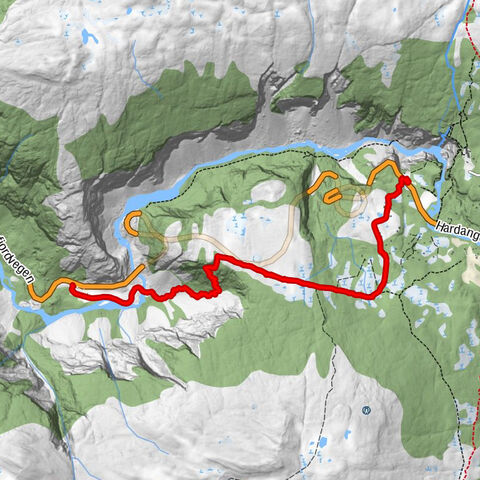 Eidfjord - Måbøberget