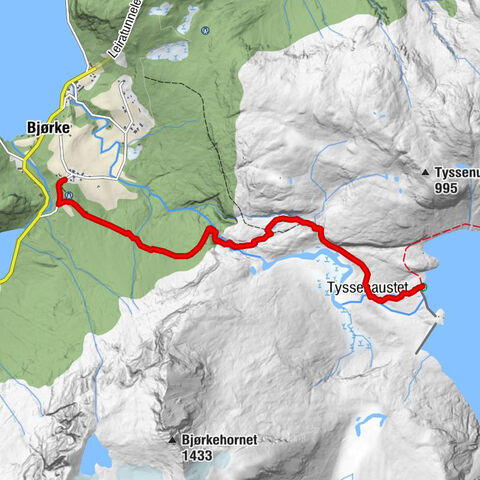 Bjørke - Tyssenaustet