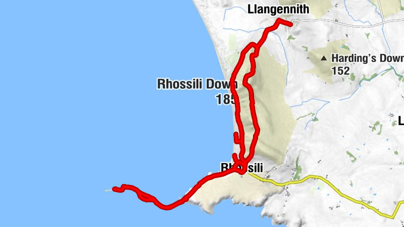 Llangennith - Rhossili Down - Rhossili - Worms Head