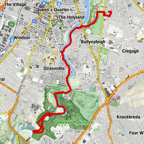 Town Parks - Belfast - Laganvale Gospel Hall - Malone Lower