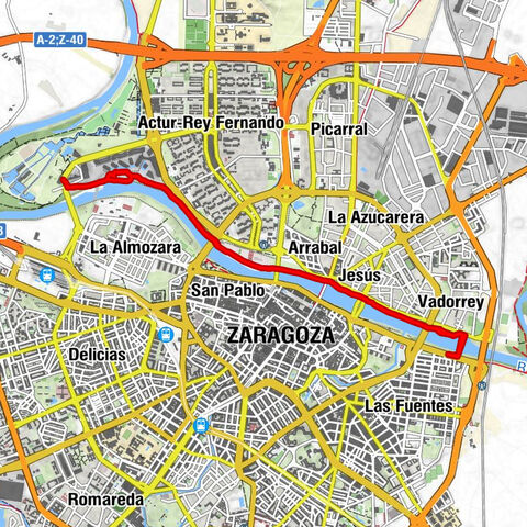 Actur-Rey Fernando - Zaragoza - Arrabal - Jesús