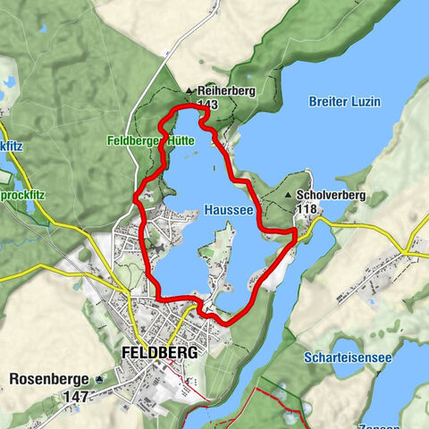 Feldberger Seenlandschaft - Feldberg - Nymphen Quelle - Voßkuhl