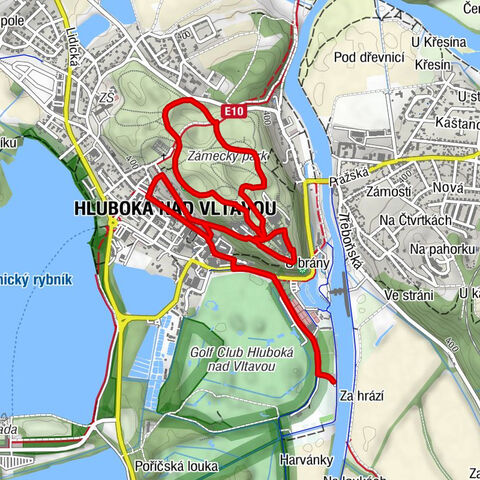 Hluboká nad Vltavou - svatý Jan Nepomucký